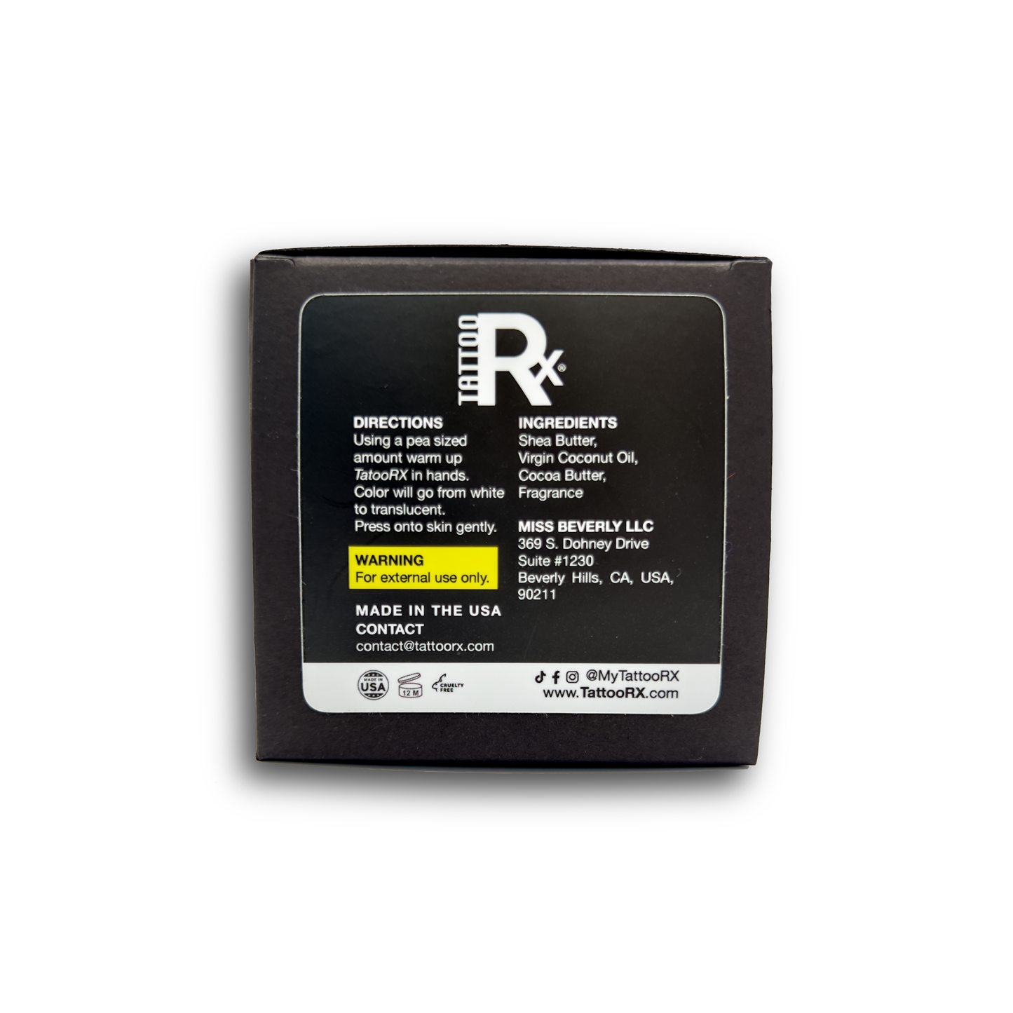Tattoo RX® Everyday Care Tattoo Vegan Balm